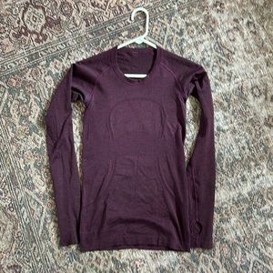 Lululemon long sleeve Swiftly Tech